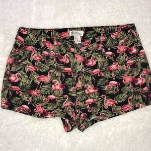 Forever 21 Flamingo Jean Shorts
